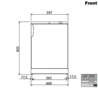 Шафа морозильна Electrolux RUCF16X1C, фото №2, інтернет-магазин харчового обладнання Систем4