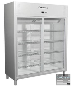Шкаф холодильный ООО Хладо плюс V1400K Carboma н/ж