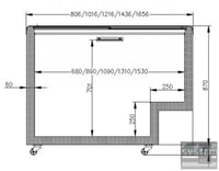 Морозильна скриня Juka M300Р, фото №2, інтернет-магазин харчового обладнання Систем4