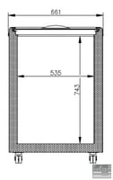 Морозильна скриня Juka M300Р, фото №3, інтернет-магазин харчового обладнання Систем4