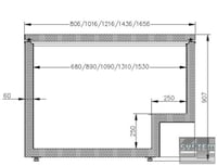 Морозильный ларь Juka M500Z, фото №3, интернет-магазин пищевого оборудования Систем4