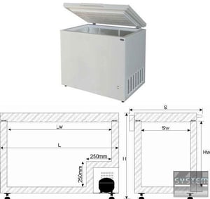 Морозильна скриня Byfal ZD-200, фото №1, інтернет-магазин харчового обладнання Систем4