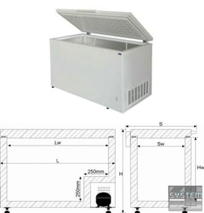 Морозильна скриня Byfal ZD-450, фото №1, інтернет-магазин харчового обладнання Систем4