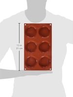 Форма круг Silikomart SF047/C, фото №5, интернет-магазин пищевого оборудования Систем4