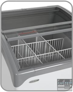 Морозильна скриня Tefcold NIC100CP, фото №3, інтернет-магазин харчового обладнання Систем4