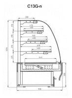 Кондитерська вітрина Cold C-13Gn, фото №5, інтернет-магазин харчового обладнання Систем4