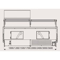 Вітрина холодильна РОСС Delia-1,0, фото №4, інтернет-магазин харчового обладнання Систем4