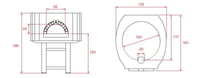 Піч для піци на дровах AsTerm D100S, фото №2, інтернет-магазин харчового обладнання Систем4