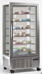 Кондитерский морозильный шкаф Tecfrigo DIVA 650 GBT, фото №1, интернет-магазин пищевого оборудования Систем4