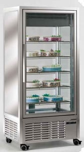 Кондитерский морозильно-холодильный шкаф Tecfrigo EKODIVA 450 BTV BIST-GS, фото №1, интернет-магазин пищевого оборудования Систем4