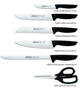 Набір ножів Arcos із 6 пр. 136100 Серія Niza, фото №9, інтернет-магазин харчового обладнання Систем4