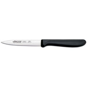 Нож для чистки Arcos 100 мм черный 180600 серия Genova, фото №1, интернет-магазин пищевого оборудования Систем4