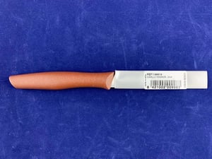 Нож для чистки Arcos 100 мм зубчатый коричневый 180618 серия Genova, фото №3, интернет-магазин пищевого оборудования Систем4