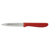 Нож для чистки Arcos 100 мм красный серия Genova