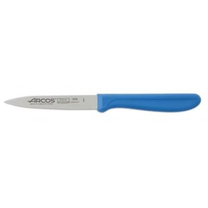 Нож для чистки Arcos 100 мм синий 180623 серия Genova, фото №1, интернет-магазин пищевого оборудования Систем4