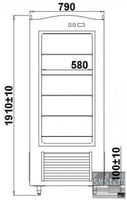 Кондитерский шкаф Igloo Jola DRE, фото №2, интернет-магазин пищевого оборудования Систем4