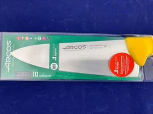 Нож поварской Arcos 290700 серия 2900 желтый 200 мм, фото №2, интернет-магазин пищевого оборудования Систем4
