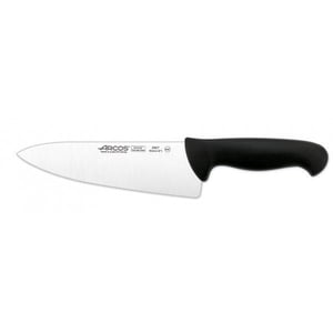Нож поварской Arcos 290725 серия 2900 черный 200 мм, фото №1, интернет-магазин пищевого оборудования Систем4