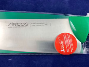Нож поварской Arcos 290821 серия 2900 зеленый 250 мм, фото №2, интернет-магазин пищевого оборудования Систем4