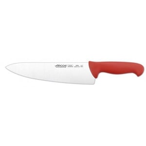 Нож поварской Arcos 290822 серия 2900 красный 250 мм