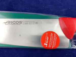 Ніж кухарський Arcos 290822 серія 2900 червоний 250 мм, фото №1, інтернет-магазин харчового обладнання Систем4
