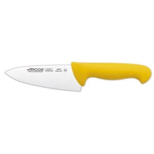Нож поварской Arcos 292000 серия 2900 желтый 150 мм, фото №1, интернет-магазин пищевого оборудования Систем4