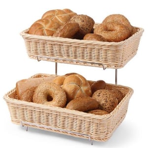 Корзина для хлеба со стеллажом Hendi 561201, фото №2, интернет-магазин пищевого оборудования Систем4
