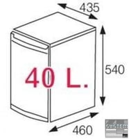 Мінібар Omnitec Omnibar A Plus, фото №5, інтернет-магазин харчового обладнання Систем4