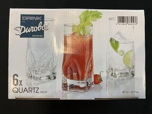 Склянка long drink Durobor Quartz 342/49, фото №4, інтернет-магазин харчового обладнання Систем4