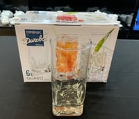 Стакан long drink Durobor Quartz 342/49, фото №1, интернет-магазин пищевого оборудования Систем4