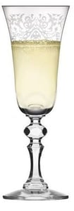 Келих для шампанського Krosno Prestige Krista Deco 6030 champagne, фото №1, інтернет-магазин харчового обладнання Систем4