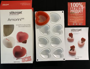 Форма силиконовая Silikomart Amorini, фото №7, интернет-магазин пищевого оборудования Систем4