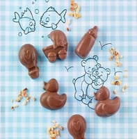 Силіконова форма для шоколаду CHOCO BABY Silikomart SCG031