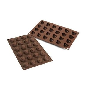 Форма силиконовая для шоколада Панда Silikomart SF141/C, фото №1, интернет-магазин пищевого оборудования Систем4