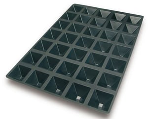 Форма силиконовая Пирамида Silikomart SQ010, фото №1, интернет-магазин пищевого оборудования Систем4