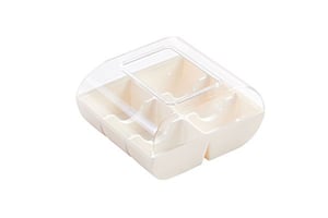 Коробки для 6 макаронс Silikomart White 6, фото №1, інтернет-магазин харчового обладнання Систем4