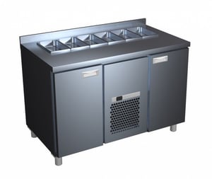 Холодильный стол Хладо плюс 2GN/NT Carboma (11; 13; 31), фото №1, интернет-магазин пищевого оборудования Систем4