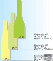 Винный шкаф Tecfrigo ENOPRESTIGE 400 (4TV)-(1TV), фото №6, интернет-магазин пищевого оборудования Систем4