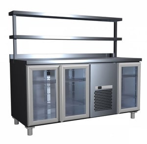 Холодильный стол Хладо плюс 2GNG/NT Полюс, фото №1, интернет-магазин пищевого оборудования Систем4