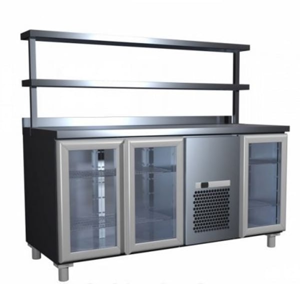 Холодильный стол Хладо плюс 3GNG/NT Полюс, фото №1, интернет-магазин пищевого оборудования Систем4