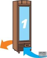 Винный шкаф Tecfrigo BODEGA 400 (4TV)-(1TV), фото №2, інтернет-магазин харчового обладнання Систем4