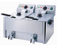 Фритюрниця HDF-8+8 Inoxtech, фото №1, інтернет-магазин харчового обладнання Систем4