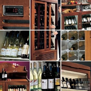 Винный шкаф Angelo Po ERW3DS, фото №5, интернет-магазин пищевого оборудования Систем4