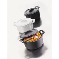 Кастрюля с крышкой круглая порционная Revol Belle cuisine 641637, фото №2, интернет-магазин пищевого оборудования Систем4