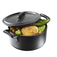 Кастрюля с крышкой круглая порционная Revol Belle cuisine 641637, фото №3, интернет-магазин пищевого оборудования Систем4