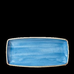 Тарелка прямоугольная Churchill Stonecast Cornflower Blue SCFSOP111
