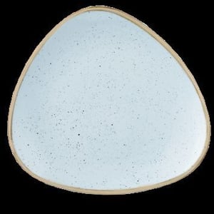 Тарелка треугольная  Churchill  Stonecast Duck Egg Blue SDESTR121, фото №1, интернет-магазин пищевого оборудования Систем4
