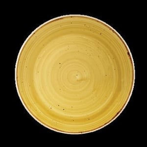 Тарелка круглая Churchill Stonecast Mustard SMSSEVP81