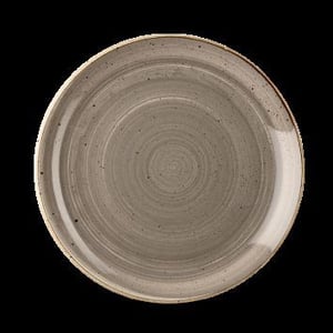 Тарелка круглая Churchill  Stonecast Peppercorn Grey SPGSEVP81, фото №1, интернет-магазин пищевого оборудования Систем4