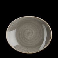 Тарелка овальная Churchill  Stonecast Duck Egg Blue SPGSOP71, фото №1, интернет-магазин пищевого оборудования Систем4